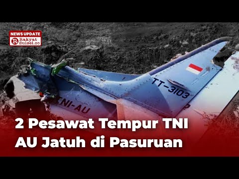 2 Pesawat Tempur Super Tucano Milik TNI AU Jatuh