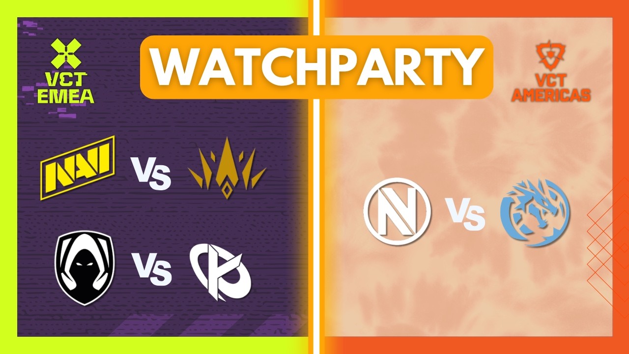 NV vs LEV | BBL vs NAVI & TH vs KC | VCT EMEA & Americas Stage 2 Group Stage | !patreon
