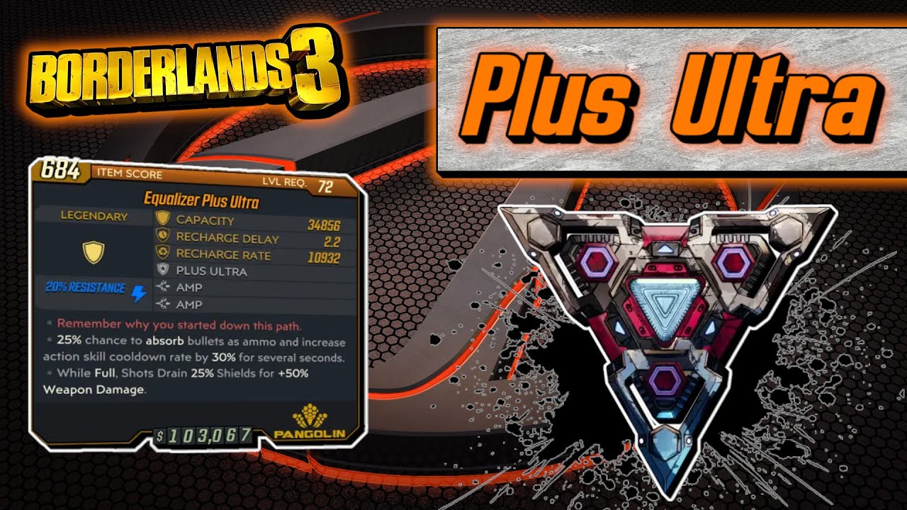 Legendary Item Guide | Plus Ultra | [Borderlands 3]