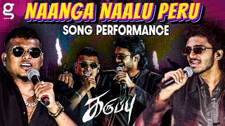 "Naanga Naalu Peru ” Song Live Performance from Sai Abhyankkar🔥| Karuppu | Suriya | RJ Balaji |