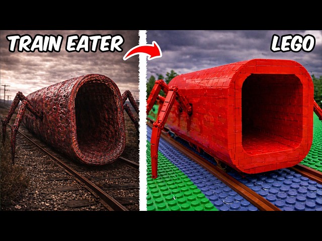 The most terrifying Trevor Henderson monster: Create the LEGO