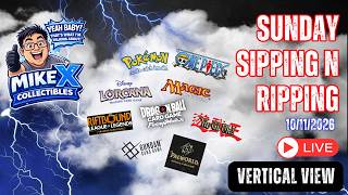 Sunday Night TCG Rip & Ship! Pokémon, One Piece, Lorcana, Riftbound, Gundam & Magic Pack Openings!