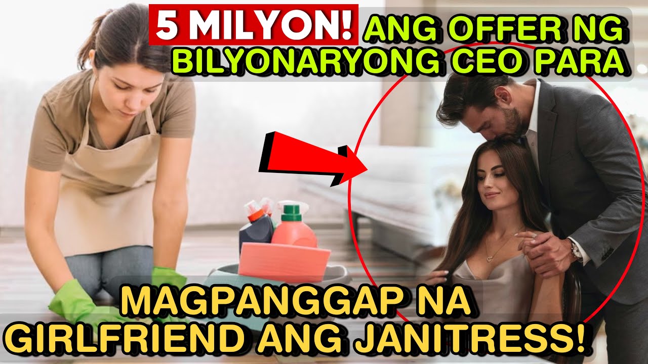 JANITRESS, NAGPANGGAP NA GIRLFRIEND NG BILYONARYONG CEO KAPALIT NG 5 MILYON!