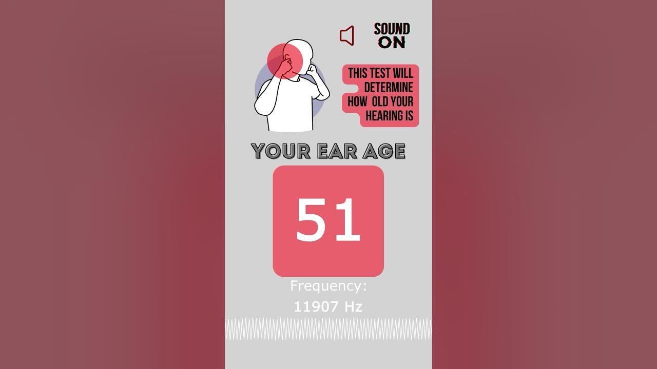 Your Ear Age Test #frequency #sound