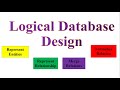 Logical database design|| Chapter 3 lecture 5|| ICS