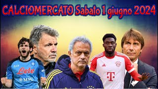 CALCIOMERCATO Sabato, 1 giugno 2024