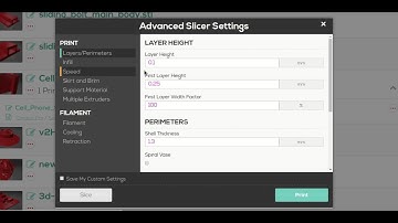 How to use previous print settings on AstroPrint using "Tweak Settings"