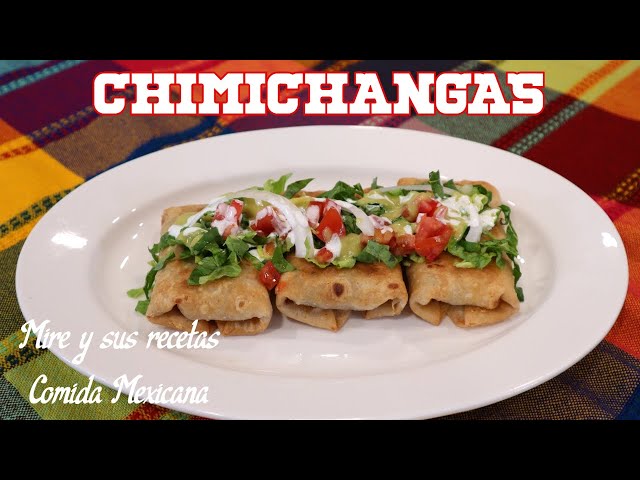 Chimichangas de Deshebrada Fáciles y Deliciosas 