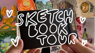 SKETCHBOOK TOUR #1 Moleskine Sketchbook | KarissaBrielle