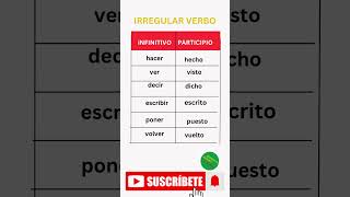 Participios en Español | বাংলায় স্প্যানিশ শিক্ষা #spanish #viralshorts #