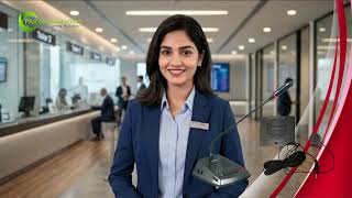 HTDZ Counter Window Intercom | Clear Communication for Banks, Offices & Businesses