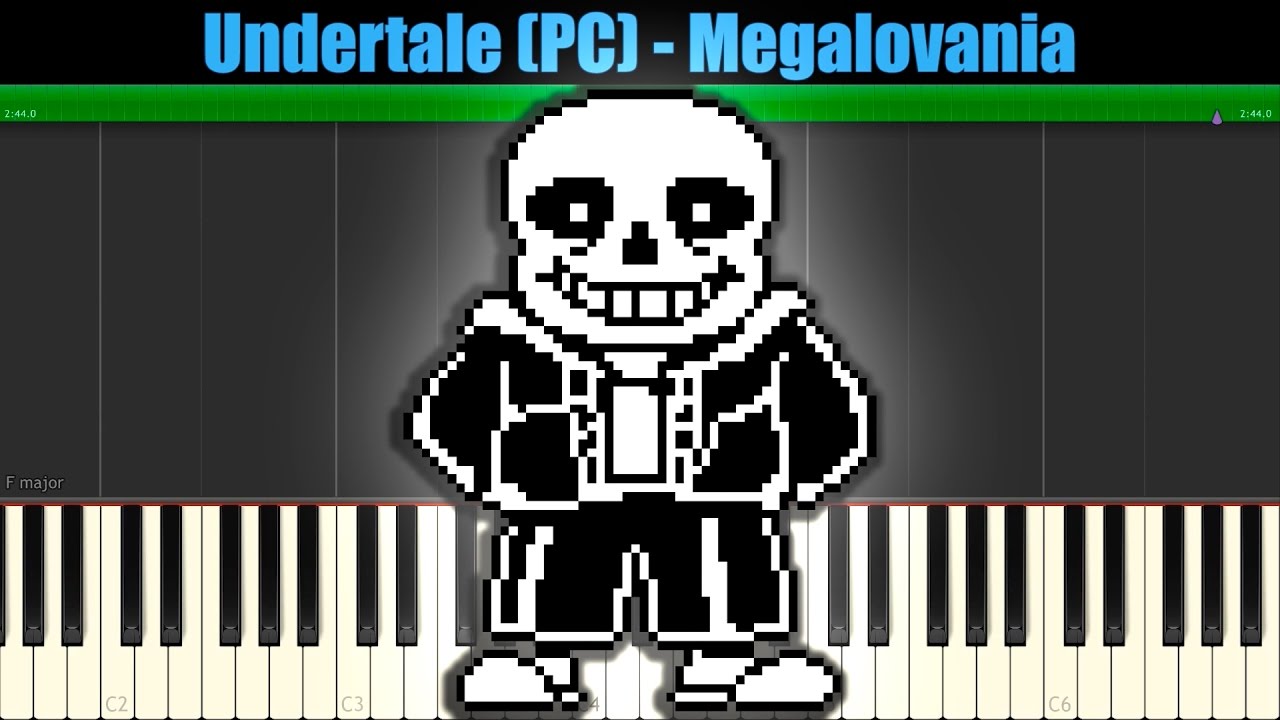 How To Play Sans Undertale On Piano