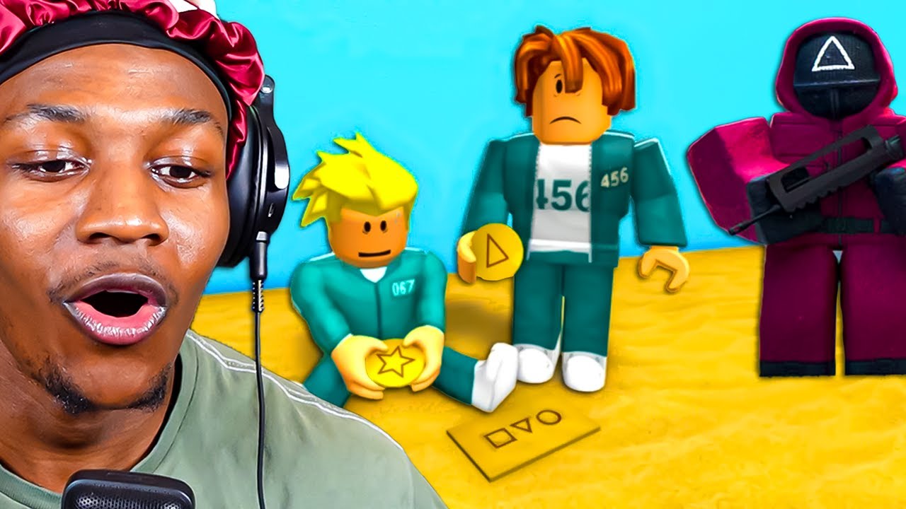 Thee BlackBadger Plays Roblox Squid Game FOR THE FIRST TIME!