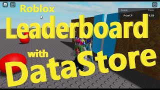 Data Store (DataStore) Real Game Scenario with Leaderboard