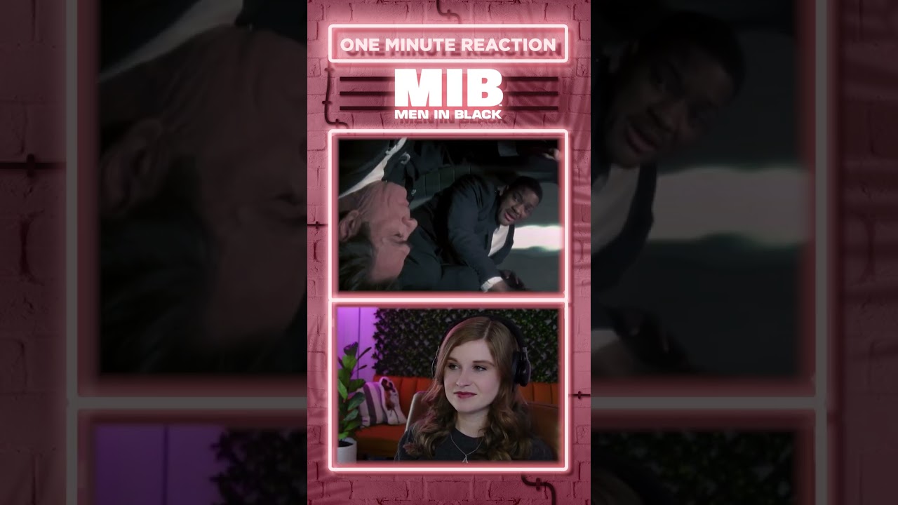 MEN IN BLACK (1997) ONE MINUTE REACTION! #shorts #reaction