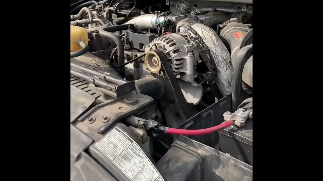 1999 f250 7.3 Cps grey vs black w purple o ring, results are in