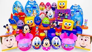 UNBOXING DISNEY Minnie SQUISHY Mystery Toys Series ASMR | NO TALKING screenshot 3