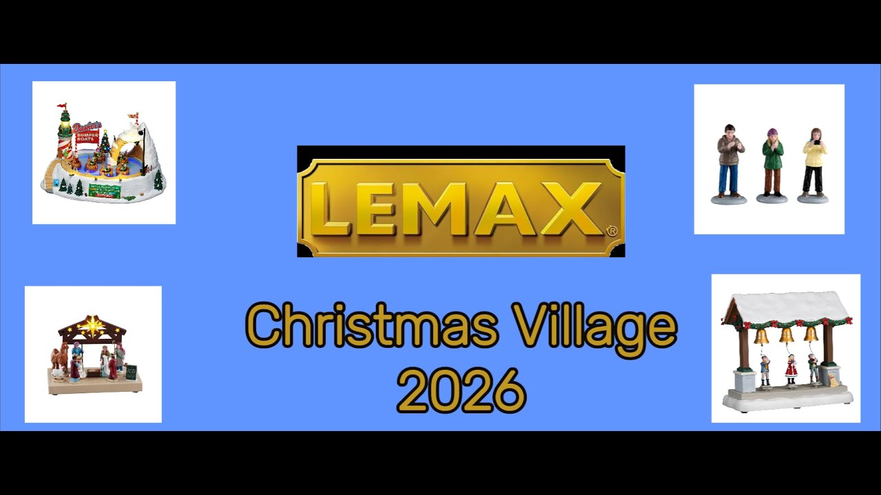 Lemax 2026 Christmas Village Lineup