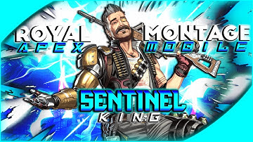 APEX LEGENDS MOBILE Sentinel KING Gameplay Montage ||