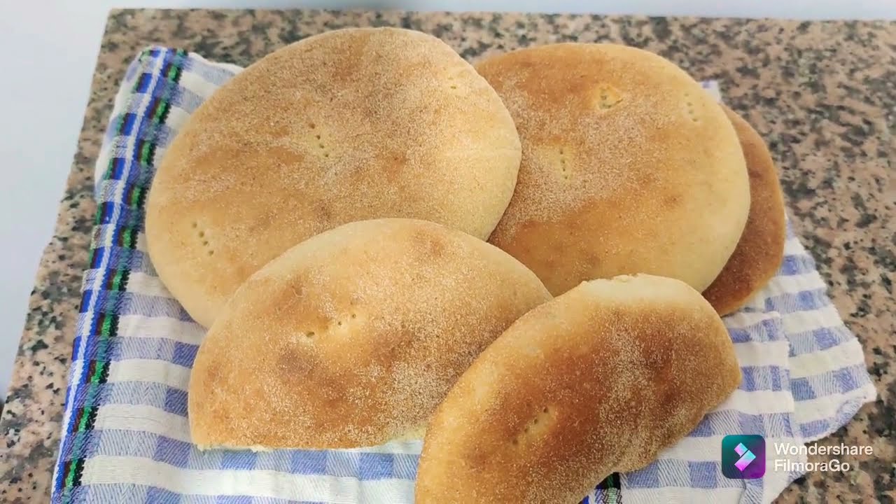 le Pain marocain façon monsieur cuisine smart خبز المغربي بطريقة