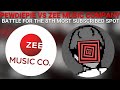 PewDiePie Vs Zee Music Company | 88 hour To 4 minute timelapse | (The Battle for the 8th)