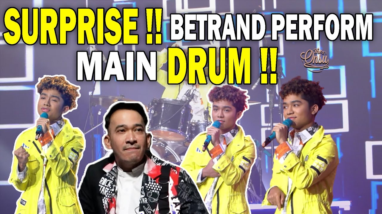 BETRAND KASIH KEJUTAN‼️ DARI MAIN DRUM SAMPAI AJAK FANS NAIK PANGGUNG‼️ | THE ONSU FAMILY