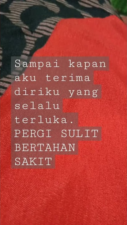 pergi sulit bertahan sakit