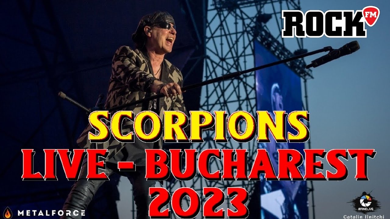 Scorpions - LIVE Concert Bucharest 2023-06-28 - Romexpo