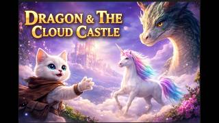 Princess Lilia👑 The Dragon & The Cloud Castle 🐉☁️ Magical Fantasy Tale| 雲の城 | 云中城 #cat #disney  P1