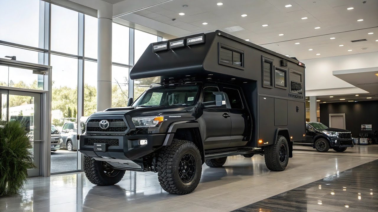 «Обзор кемпера Toyota WarHawk 6×6 2026 года – роскошный внедорожный зверь!»