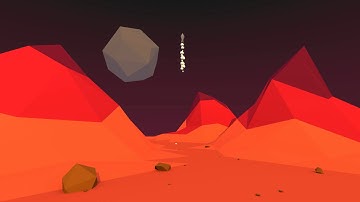 Blender Low Poly Rocket Launch Animation