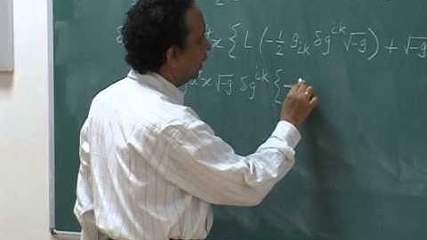 Course of General Relativity Lecture - 13
