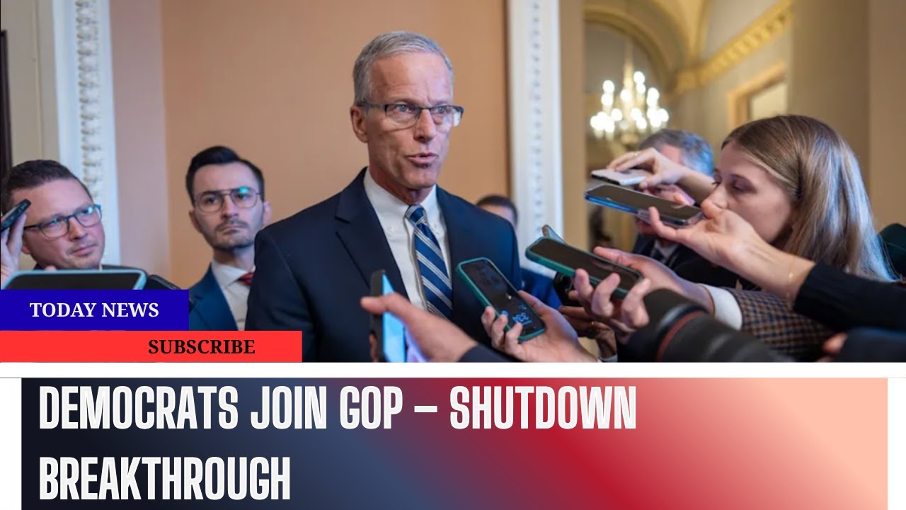 Senate Votes 60-40 to Break Historic Shutdown — Key Democrats Cross Party Lines