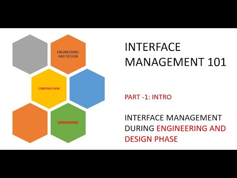 इंटरफेस व्यवस्थापन 101 - भाग 1: अभियांत्रिकी डिझाइन फेज