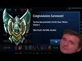 La mia reazione quando sono salito in Platino