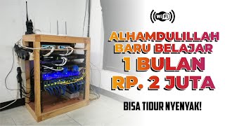 CARA MEMBUAT WIFI SENDIRI HANYA 45 RP PERBULAN