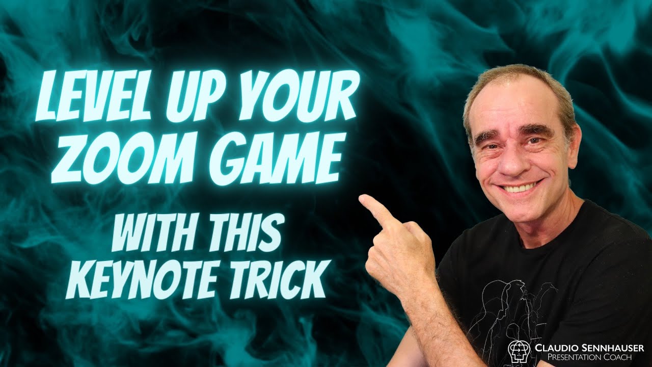 Level Up Your Zoom Game with this Keynote Trick