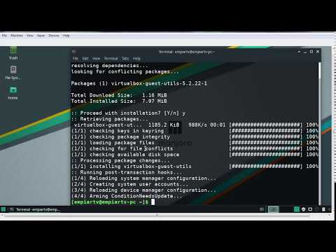 Come installare VirtualBox Guest Addition Tools in Linux Manjaro 18,0
