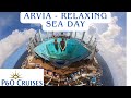 P&amp;O Arvia | Sea Day | Swim up Bar | 710 Club | Infinity Pool | Part 5