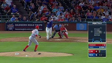 CIN@TEX: Choo smacks an opposite-field solo home run