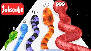 Snake run race -:/ color math games (new update! Snakes🐍 #androidgames