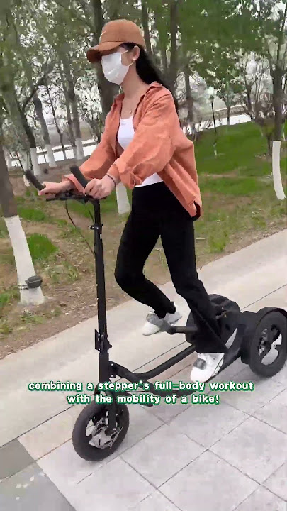 Full-Body Workout Meets Outdoor Riding | Stepper Fitness Bike