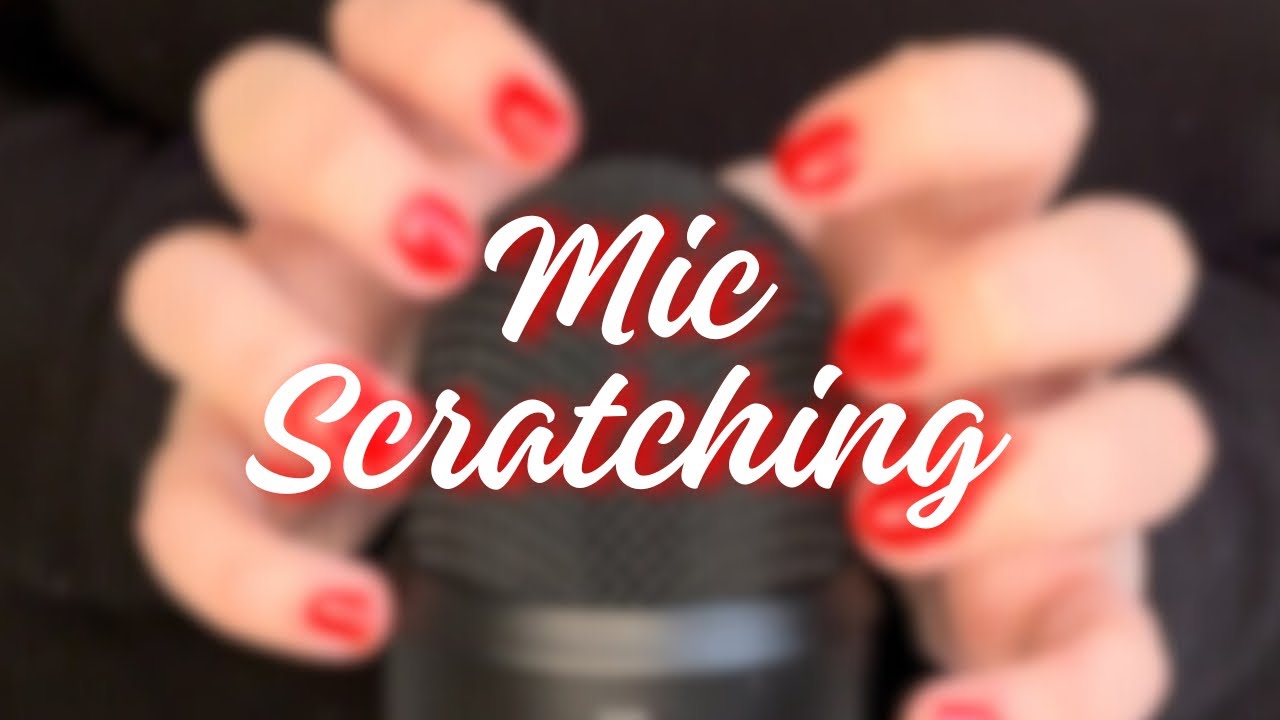 ASMR Gentle Bare Mic Scratching (No Talking) - YouTube