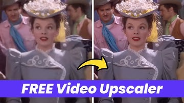 How to Upscale Video Quality | Best FREE Video Upscaler