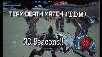War Robots Test Server 3.3/ Team Death match(TDM) - NEW Game Mode\Total Destruction mode!!