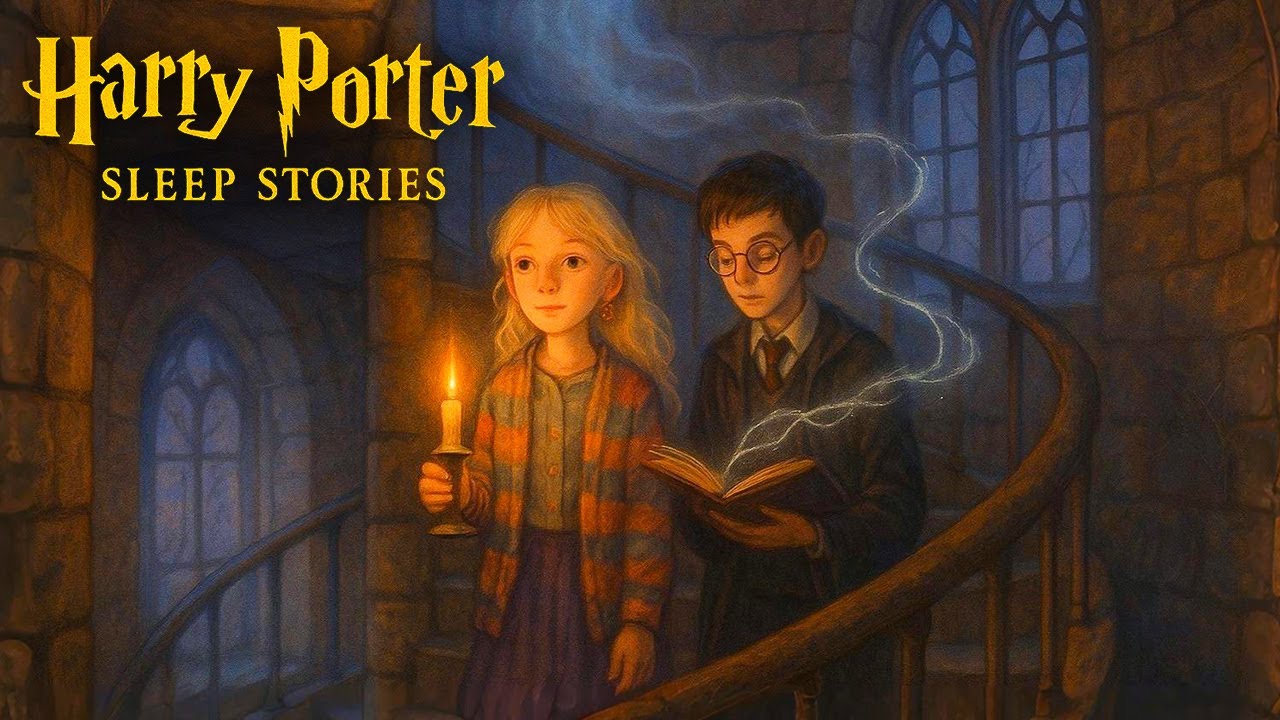 Gentle Ghosts of Hogwarts  Whispered Tales & Hauntings   Harry Potter ASMR for Sleep