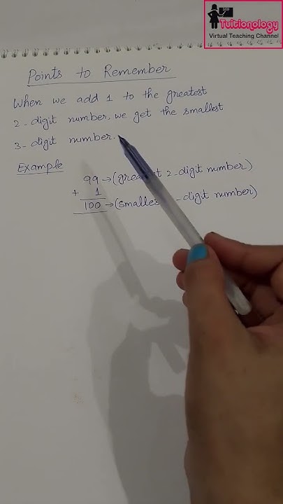 Class 1 10 Greatest 2 Digit Number Smallest 3 Digit Number Points class-1-10-greatest-2-digit-number-smallest-3-digit-number-points
