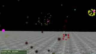 GPU Particle System Demo in Ogre