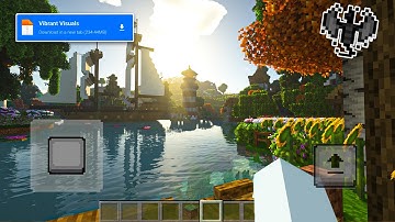 🔥Cách Cài Vibrant Visuals MCPE Mới Siêu Đẹp Chân Thật Không Khác Gì PC || Shader Minecraft PE