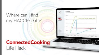 Find and Export HACCP Data in ConnectedCooking | RATIONAL